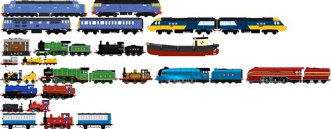 Railway Series characters by Christopher Awdry by ChipmunkRaccoonOz on DeviantArt