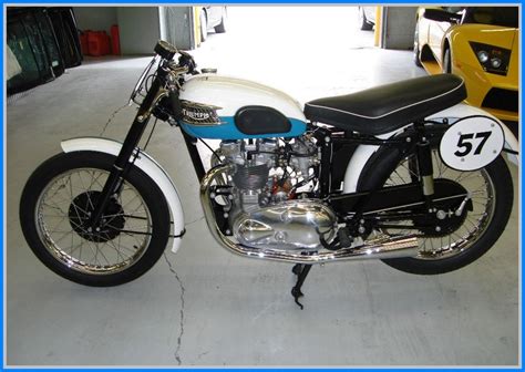 THE ALL ALLOY 500 PRE UNIT TRIUMPHS 1957 Triumph Tiger 100 RS