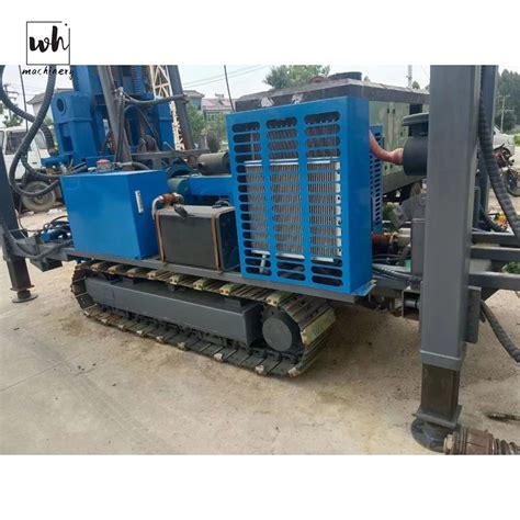 Jdl Crawler Mounted Hydraulic Top Drive Rotary Air Dth Hammer Rock