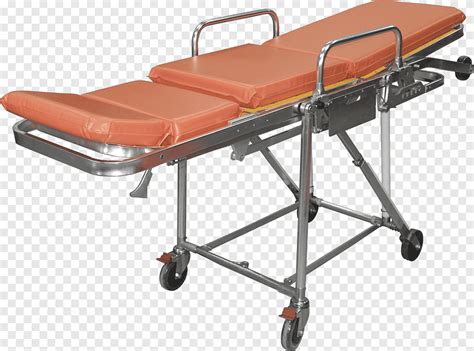 Steel Ambulance Stretcher Hospital Bed Gurney Png Images Off