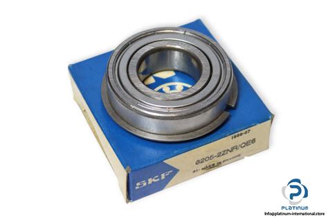 SKF 6205-2ZNR/QE6 DEEP GROOVE BALL BEARING – Platinum International