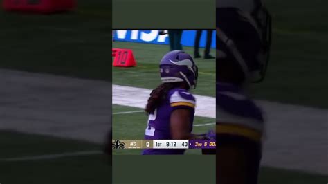 Alexander Mattison Starts The Day Off With A Touchdown For The Vikings