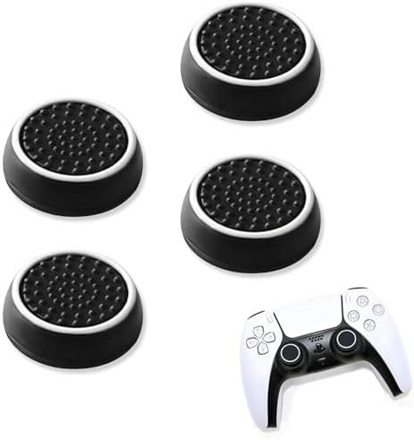 4PCS Silicone Thumb Cap Non Slip Silicone Analog Joystick Thumb Stick