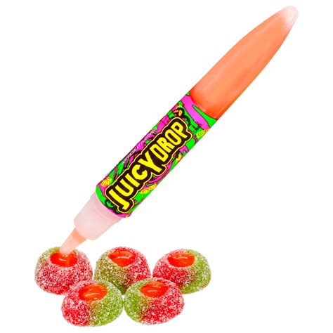 Juicy Drop Gummies And Sour Gel Pen 57g Bb 032024 United Sweets