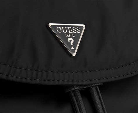 Guess Eco Gemma Backpack Black Nz