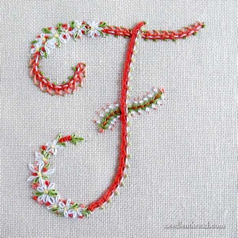 Alphabet Embroidery Stitches | Custom Embroidery
