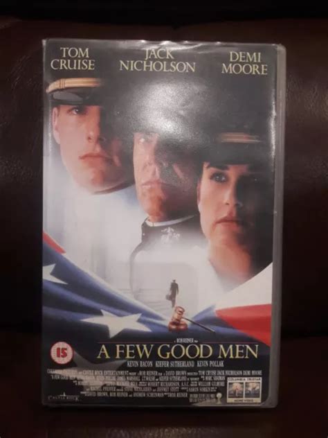 A FEW GOOD Men VHS Video Big Box Ex Rental Tristar Video 15 PAL 6 00