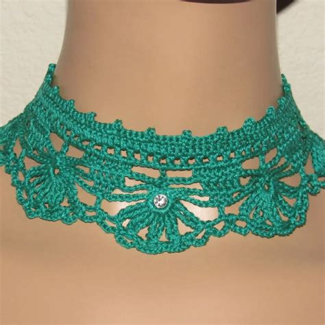 Crochet Pattern PDF Booklet Of 9 Patterns For Crochet Necklaces