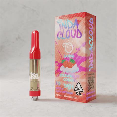 Indacloud Delta 8 Thc 1ml Vape Cartridge The Calm Leaf