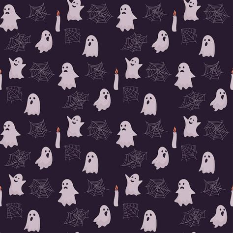 Premium Vector Halloween Seamless Pattern