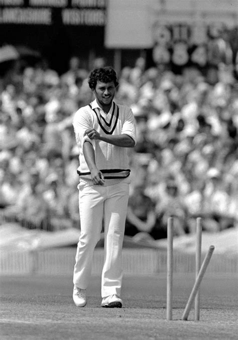 Roger Binny reflects at the damage done after bowling Graeme Fowler ...