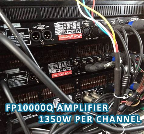 New Fp Series Professional Power Amplifier Channel Amplifier