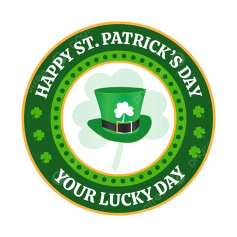 St Patrick Hat Vector Hd Images Patricks Day Green Hat Logo Png Image