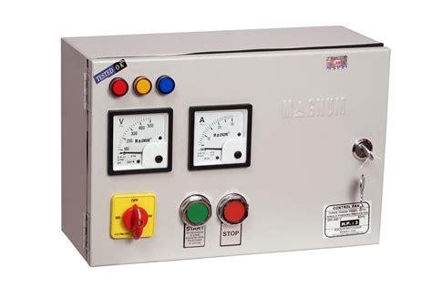 Gold Motor Pump Control Panel Three Phase Kalp Controls