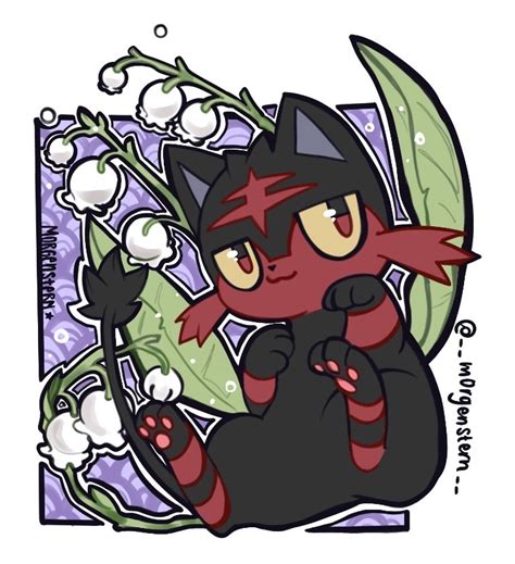 Litten By M0rgenstern Chan On Deviantart