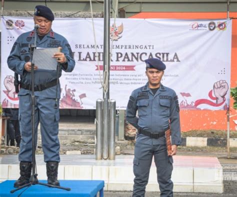 Pangkalan Penjagaan Laut Dan Pantai Kelas I Tanjung Priok Gelar Upacara