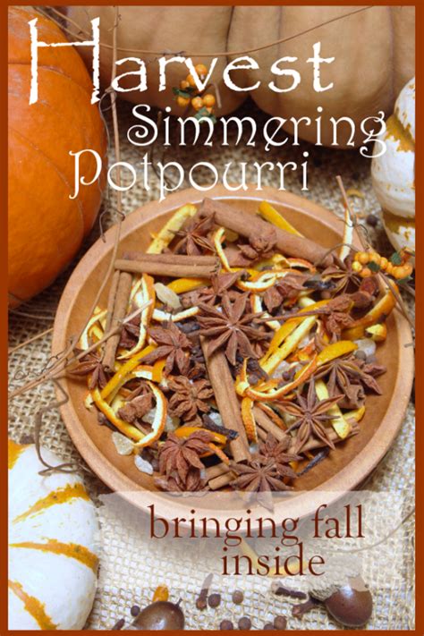 Fall Is In The Air~ Making Harvest Simmering Potpourri Stonegable