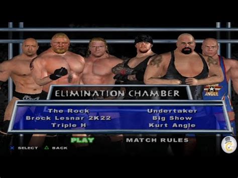 Elimination Chamber Match Smackdown Here Come The Pain Mod