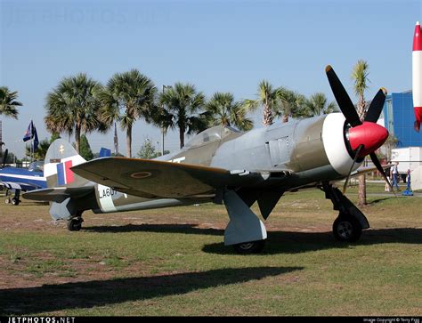 N607la Hawker Tempest Mkii United Kingdom Royal Air Force Raf