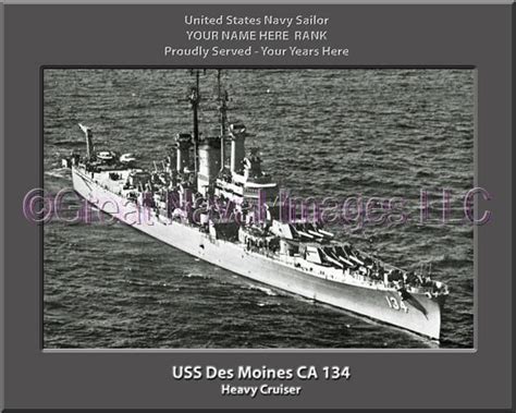 USS Des Moines CA 134 : Personalized Navy Ship Photo 2 ⋆ Personalized US Navy Ship Prints Photos ...