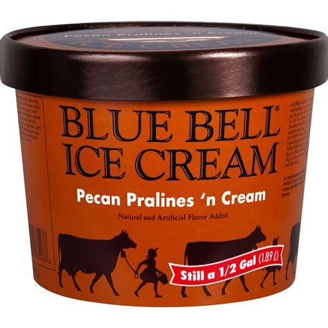 Blue Bell Pecan Pralines N Cream Ice Cream Shop Ice Cream At H E B