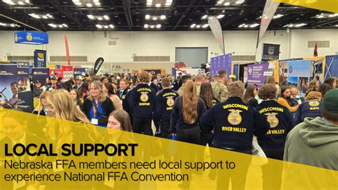 Kneb Am 960 Am 100 3 Fm Local Support Helps Nebraska Ffa Members Attend National Ffa Convention