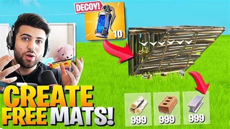 The New Best Way To Create A Decoy Farm Get More Mats Fortnite