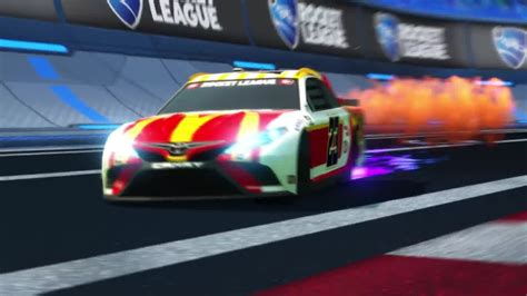 Rocket League Nascar 2021 Fan Pack trailer Vidéo Dailymotion