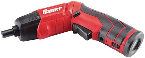 Bauer 1894f B 4 Volt 1 4 In Cordless Screwdriver Kit Li Ion