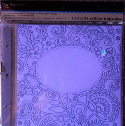 Recollections Scrapbook Album Refill 8x8 Scrapbookalbums