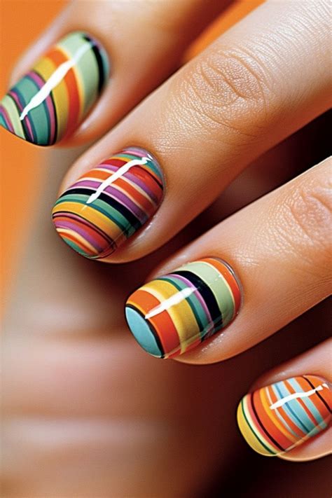 Your Style Canvas Try Stunning Line Nail Designs In 2023 Line Nail