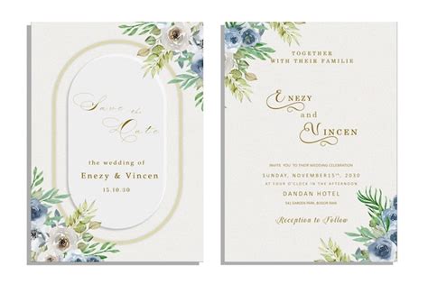 Conception De Mod Le De Jeu De Cartes D Invitation De Mariage Avec