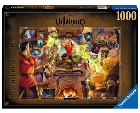 Ravensburger Disney Villainous Gaston Puslespil Brikker Dkk