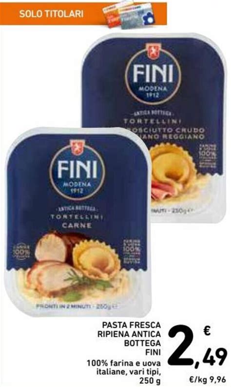 Fini Pasta Fresca Ripiena Antica Bottega 100 Farina E Uova Italiane