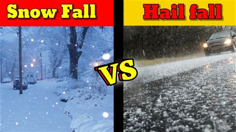 Differences Between Snow And Hail What Is The Difference Between Snow