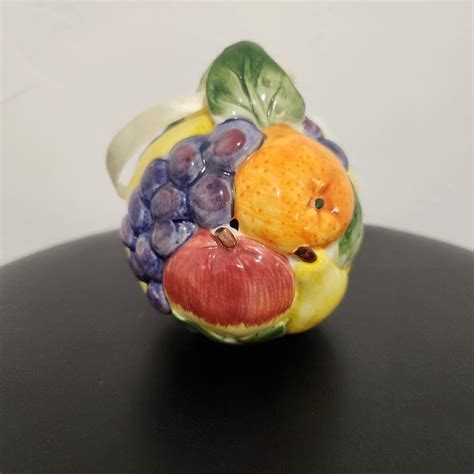 Vtg Calypso Fruit Fritz And Floyd Potpourri Holder Etsy