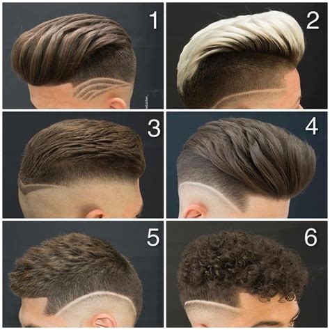 Hair Cut Lengths Chart Men