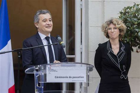 Paris France Le Fevrier Ceremonie De Passation De Pouvoirs