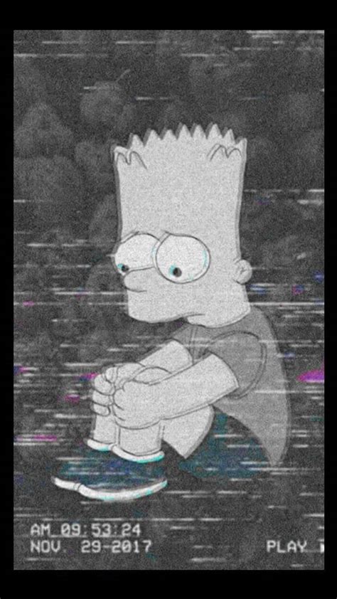 Aesthetic Sad Depression Cartoon Character Wallpapers - Wallpaper Cave