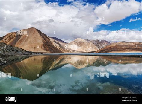 Pangong Tso Pangong Lake Is At The Line Of Actual Control Lac