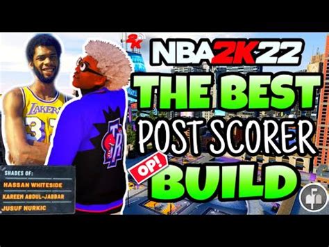 This Build Dominates V Courts In Nba K Best Post Scorer Build In