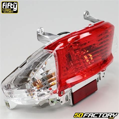 Red Tail Light Peugeot Vclic Baotian Bt Qt Tnt Roma Fifty