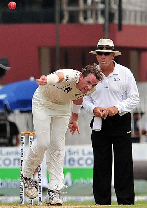 Iain O Brien In His Delivery Stride ESPNcricinfo