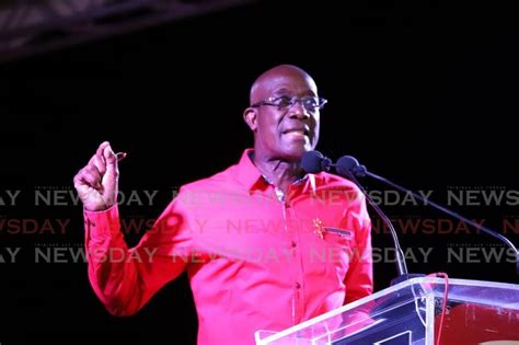 Rowley Defends Ag Kamla Trying To Derail White Collar Crime Probes Trinidad And Tobago Newsday