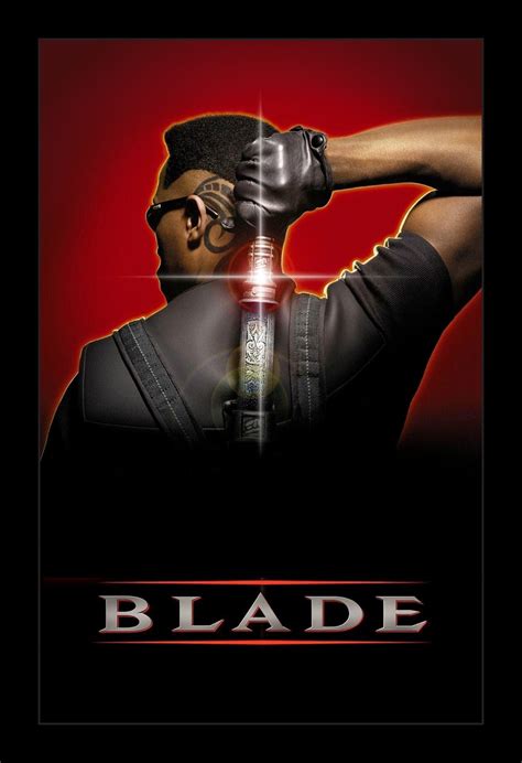 BLADE - 11x17 Framed Movie Poster - Walmart.com