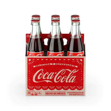 Coca Cola Mexican Coke Soda Soft Drink Ml Pack Walmart