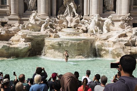 Naked In The Trevi Fountain International Photo Awards