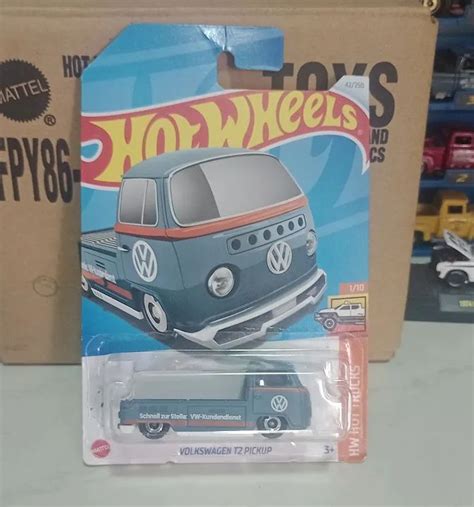 Carrinho Hot Wheels Volkswagen T Pickup Fusca Beetle Bumblebee S Legends Hobbies E