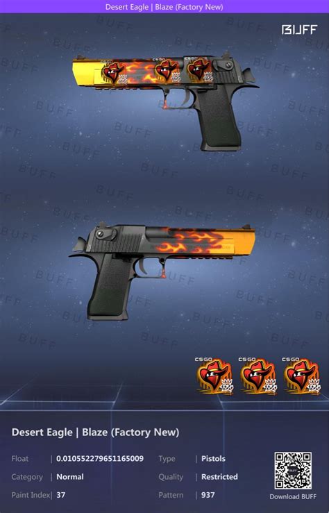 Csgo Desert Eagle Blaze Fn Video Gaming Gaming Accessories In Game