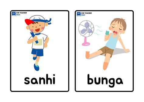 Sanhi At Bunga Flashcards Fun Teacher Files